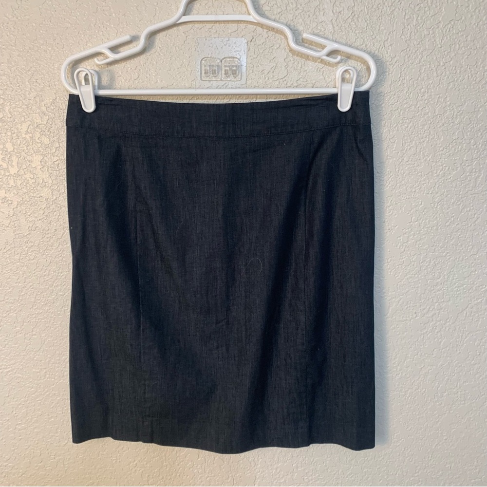 Classic Black denim Skirt
